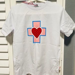 Brand new GCDS white t-shirt